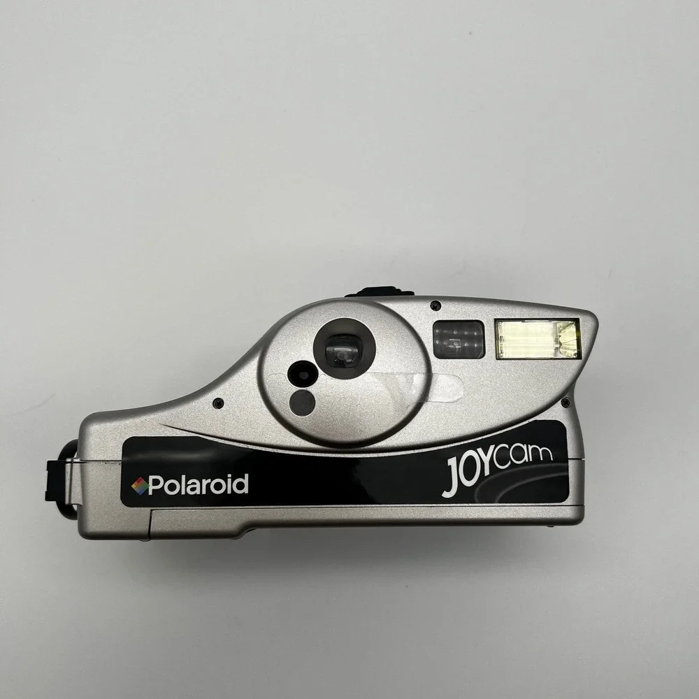 Polaroid JOYCam Instant Film Camera Silver Vintage 90s Retro Y2K Point &‎ Shoot